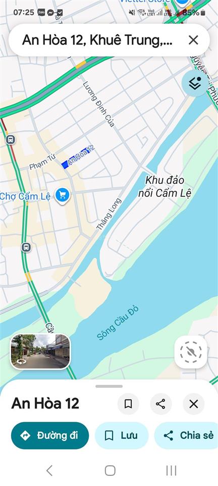 Bàn nhà đường 7m5 an hòa 12, phường khuê, tp đà nẵng