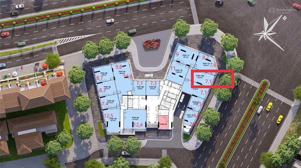 Độc quyền căn shophouse chân đế tòa panoma 1 dự án sun cosmo giá trực tiếp từ chủ đầu tư