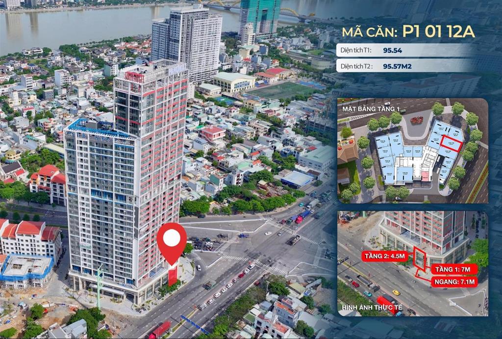 Độc quyền căn shophouse chân đế tòa panoma 1 dự án sun cosmo giá trực tiếp từ chủ đầu tư