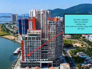 Căn 1pn+ sở hữu 3 tầm view sôngthành phố phân khu phố kinh doanh sonata tầng trung giá cực tốt