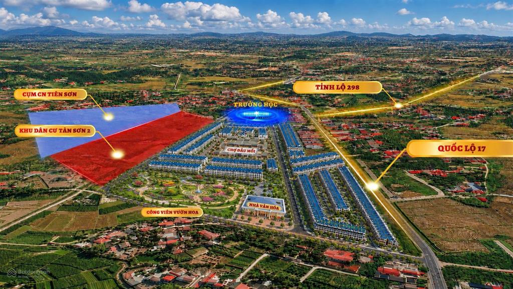 Đất chợ đầu mối mặt đường ql 17 giá chỉ 2.1 tỷ