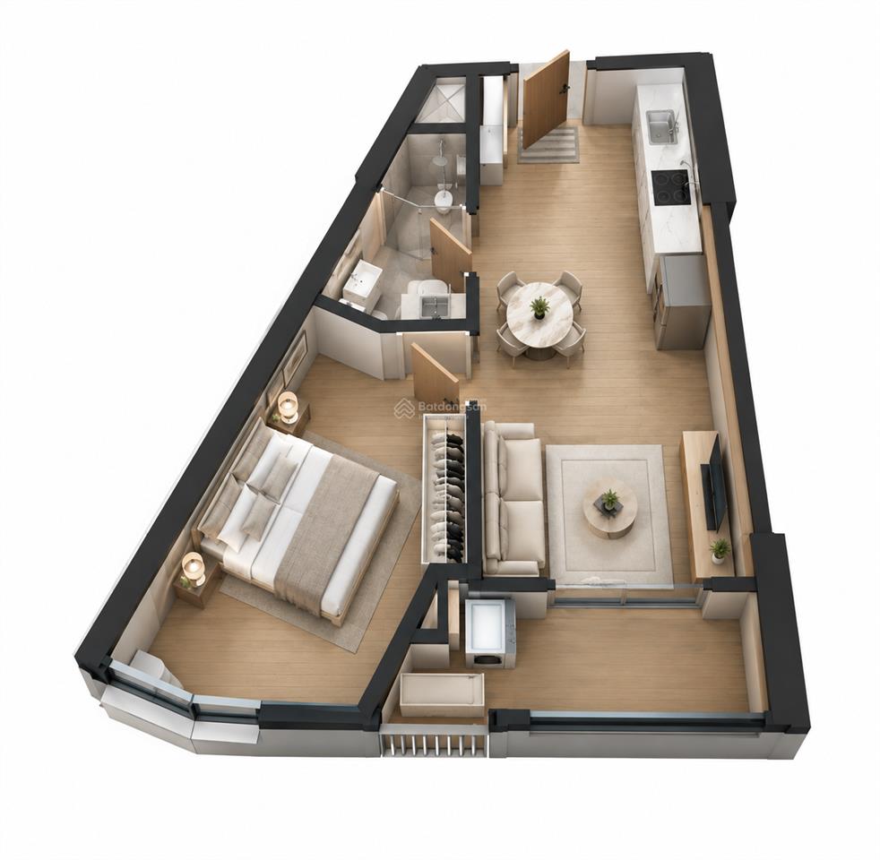 Bán cc 1pn, 1vs, 40m2 giá ưu đãi tại tòa s1, southern square, hưng yên