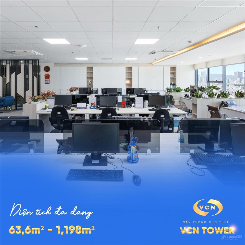Cho thuê văn phòng cao cấp tại tòa nhà vcn tower  nha trang, giá chỉ 160,000 đồng/m2/tháng