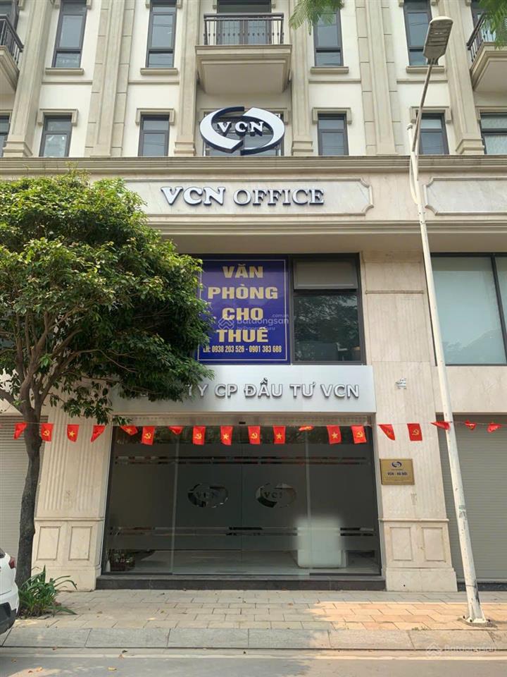 Cho thuê văn phòng vcn office thuộc khu đô thị him lam vạn phúc, hà nội, 55m2, 252.000 đ/m2/tháng.