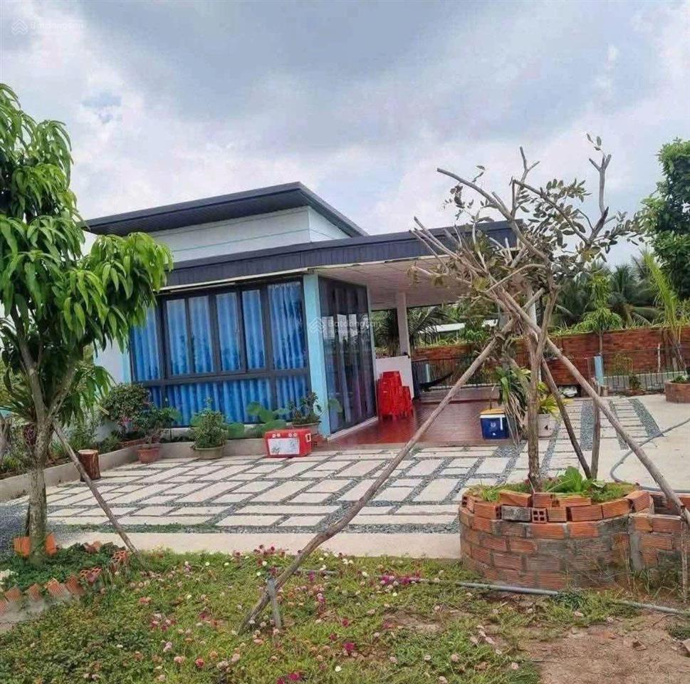 Chủ cần bán lô đất vườn có sẵn nhà hơn 1000m2 tại minh thành, chơn thành giá 850tr gần kcn becamex