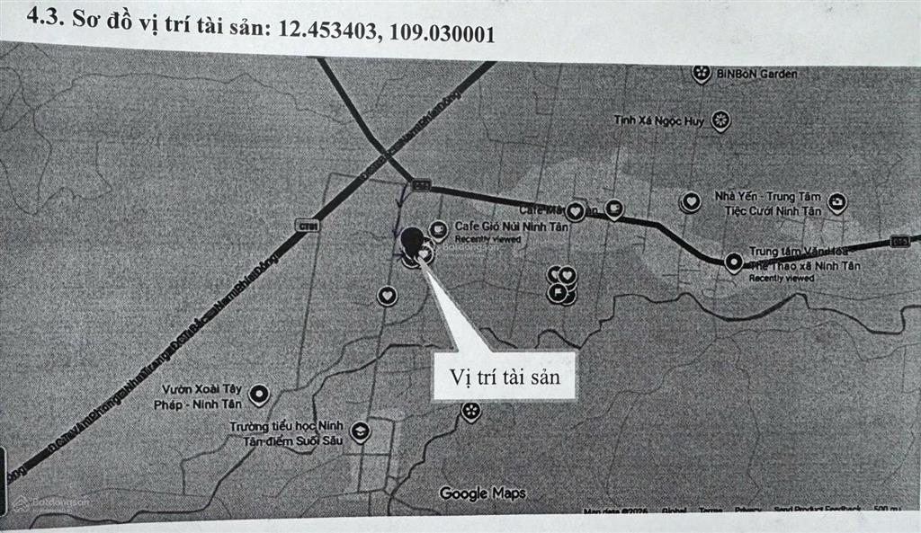Bán đất tại xã ninh tân, 4,7 tỷ, 4162 m2