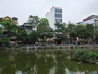 Mặt hồ trung kính, trần duy hưng, cầu giấy 100m2, ô tô đỗ cửa 37,5 tỷ