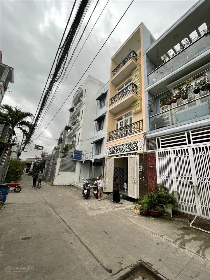 Chính chủ cần bán nhà đẹp 4 tầng phạm đăng giảng bình tân, 87,4m2, hẻm 6m, kdc an ninh, chỉ 8,6 tỷ