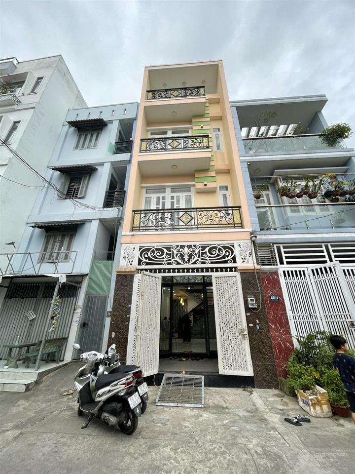 Chính chủ cần bán nhà đẹp 4 tầng phạm đăng giảng bình tân, 87,4m2, hẻm 6m, kdc an ninh, chỉ 8,6 tỷ