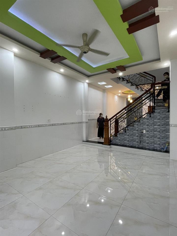 Chính chủ cần bán nhà đẹp 4 tầng phạm đăng giảng bình tân, 87,4m2, hẻm 6m, kdc an ninh, chỉ 8,6 tỷ