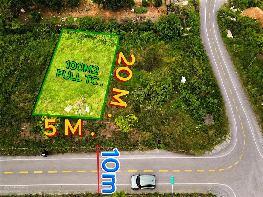 100m2 5x20 giap nút giao yên bình