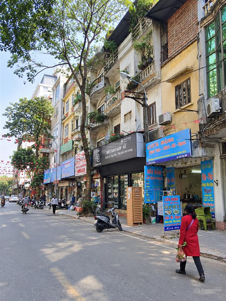 Bán nhà mp bích câu  cát linh  vỉa hè rộng  ô tô 2 chiều  5 tầng mt 5m