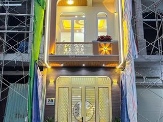 Nhà phố kiến trúc hiện đại xây mới  có 3 phòng ngủ  tặng nội thất cao cấp  ôtô đậu trong nhà