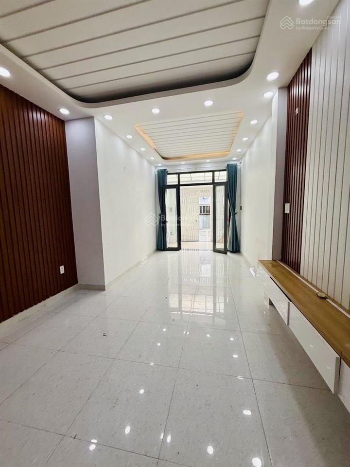 Hẻm xe tải 6m thông  4 tầng  57m2  phan huy ích  ngay siêu thị emart