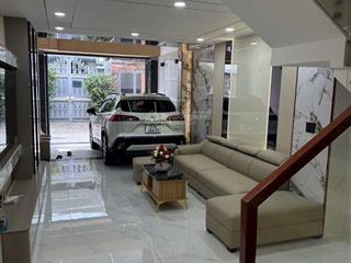 Đường thông 6m 2 ô tô tránh  5 tầng  4x16  nội thất cao cấp  sát bên cv làng hoa