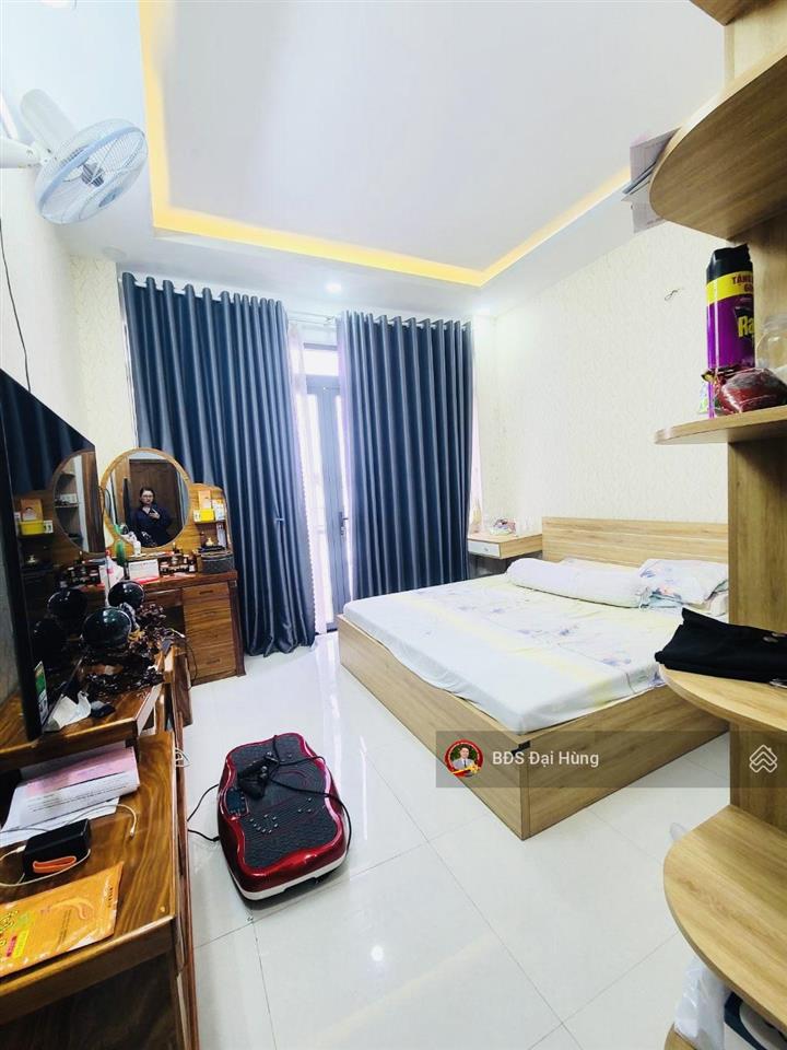 Bán nhà gò vấp hẻm xe tải 6m  5 tầng  52m2  khu cao tầng  lê đức thọ  p.an hội đông  6,x tỷ