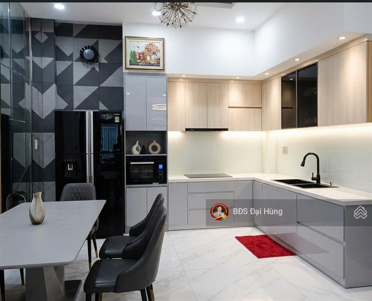 Hẻm 6m xe hơi tránh  60m2 (4x15)  4 tầng  gần cv làng hoa  p.an hội tây  gò vấp