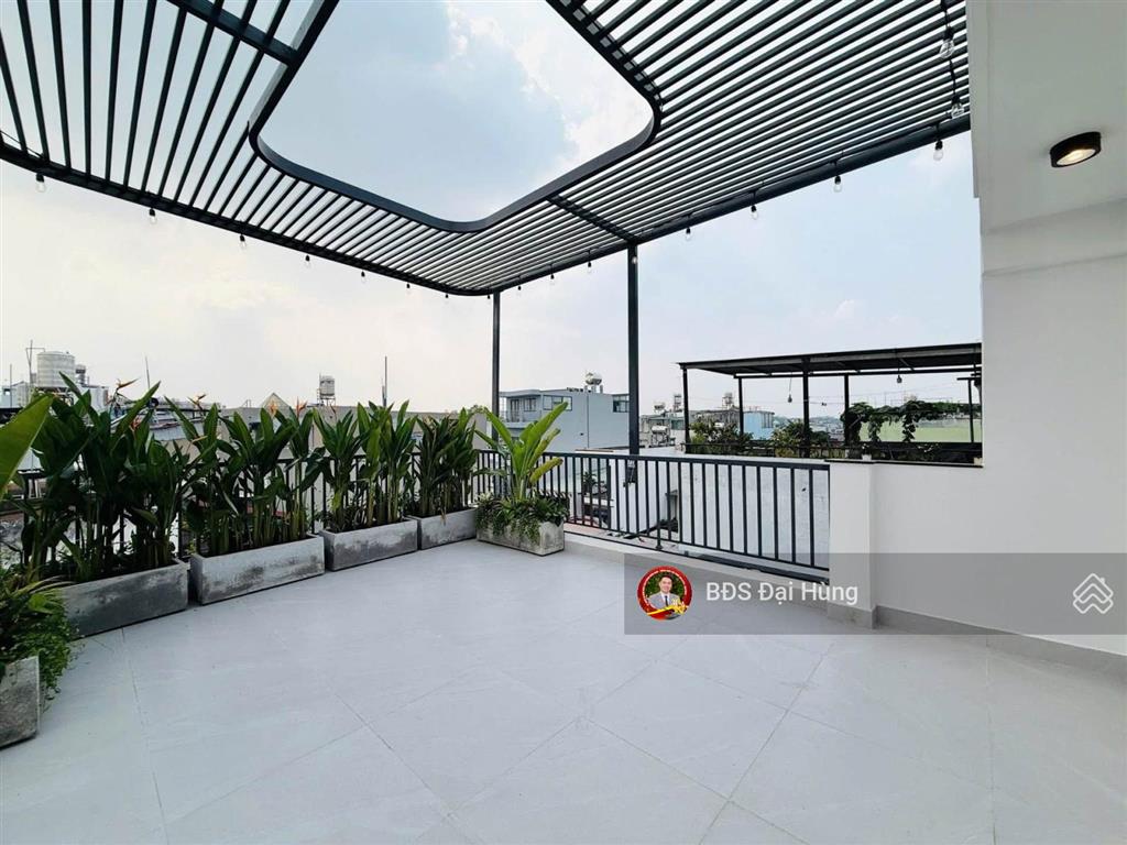 Nhỉnh 8 tỷ, 60m2 (4x15), xe hơi ngủ nhà, 5 tầng, pn master full sàn, gần emart 2, sân bay 10