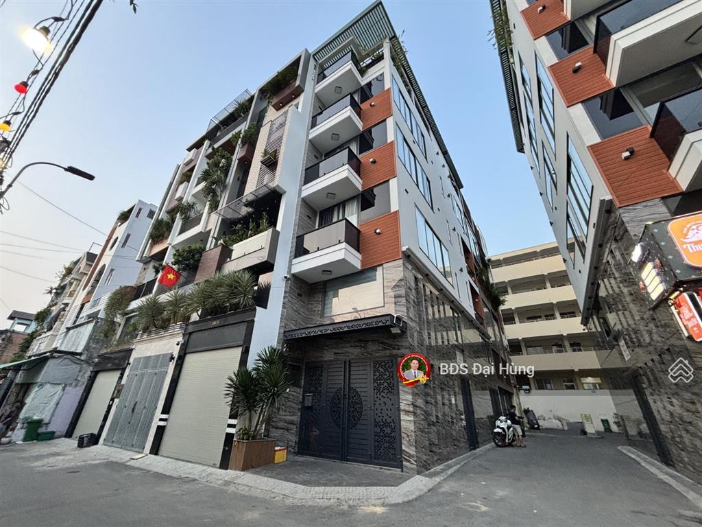 Rẻ hơn lô đất  nhỉnh 6 tỷ  hẻm xe hơi thông 7m  khu đồng bộ  phạm văn chiêu  60m2  3 tầng