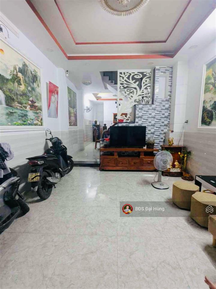 Rẻ hơn thị trường nửa tỷ  hẻm xe hơi 7m  4x14 nhà 4 tầng  khu đại gia lê văn thọ  xem là mê