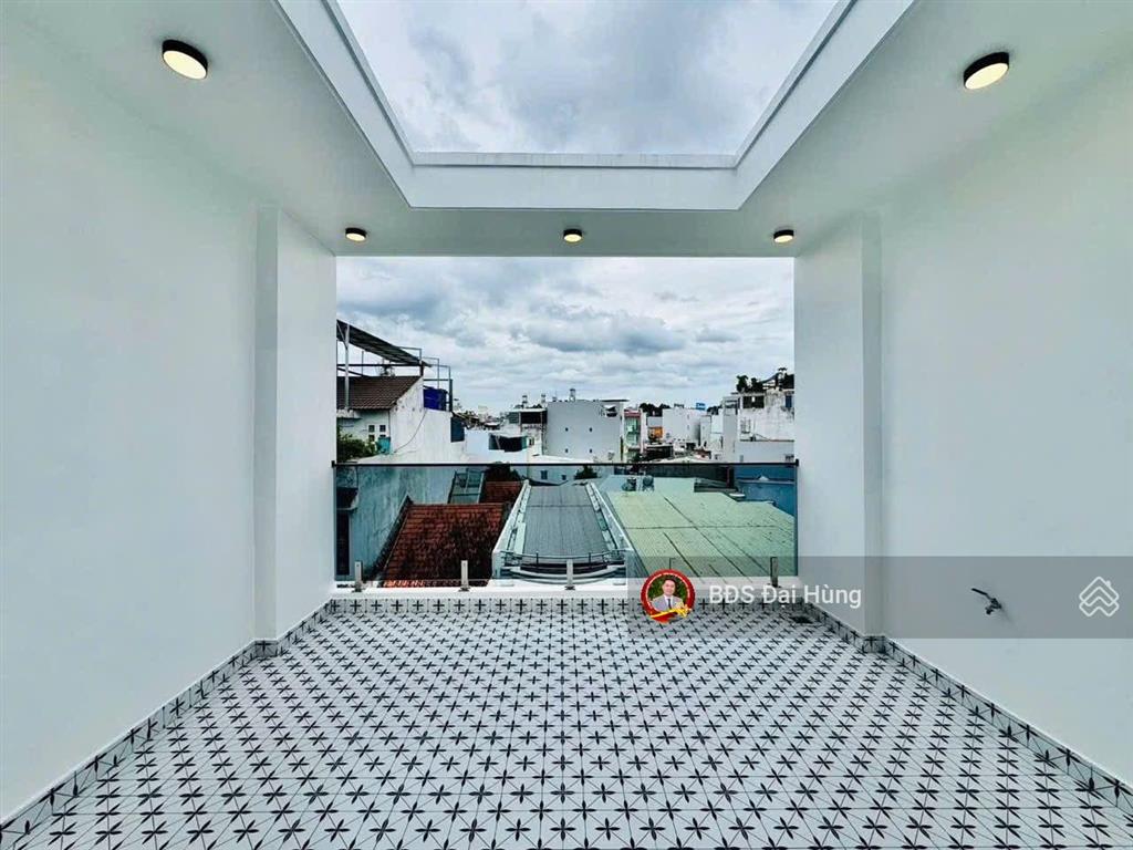 Bán nhà lê văn thọ hẻm thông ô tô tránh  khu cao cấp 64m2 4x16  4 tầng  cc dreamhome  9.x tỷ