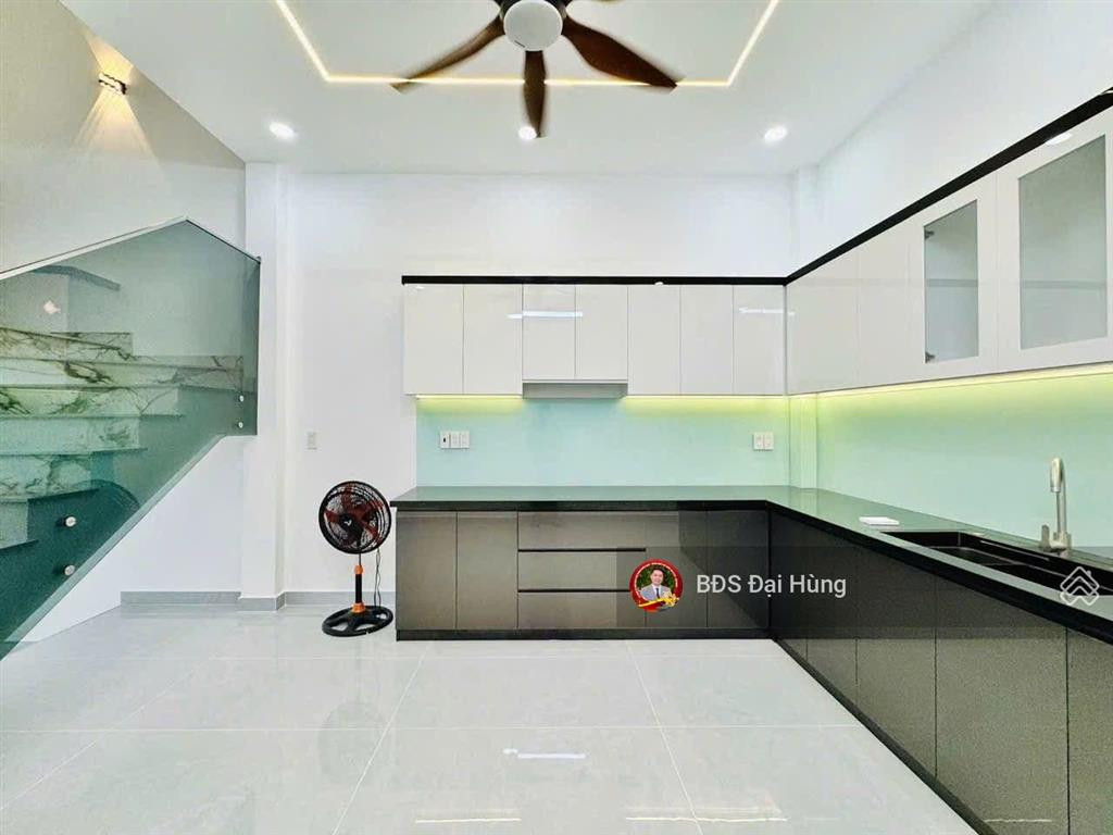Bán nhà lê văn thọ hẻm thông ô tô tránh  khu cao cấp 64m2 4x16  4 tầng  cc dreamhome  9.x tỷ