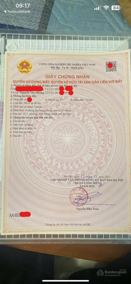 Bán đất đường đoàn khuê  việt hưng