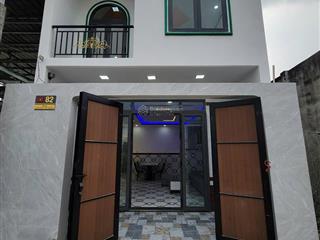 Cần bán gấp nhà 1 trệt + 1 lầu, 4x12m  đường bê tông 6m