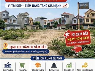 Bán gấp mảnh đất xuân khanh sổ đỏ hà nội dt52m mt 5m giá chỉ 1.05 tỷ gần 2 trường đại học