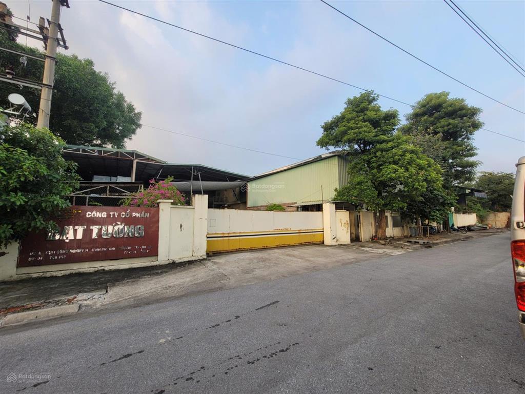 Bán nhà xưởng đẹp khu công nghiệp hà bình phương diện tích 5.300m2, 4.500m2 có mái đã dựng gác xép