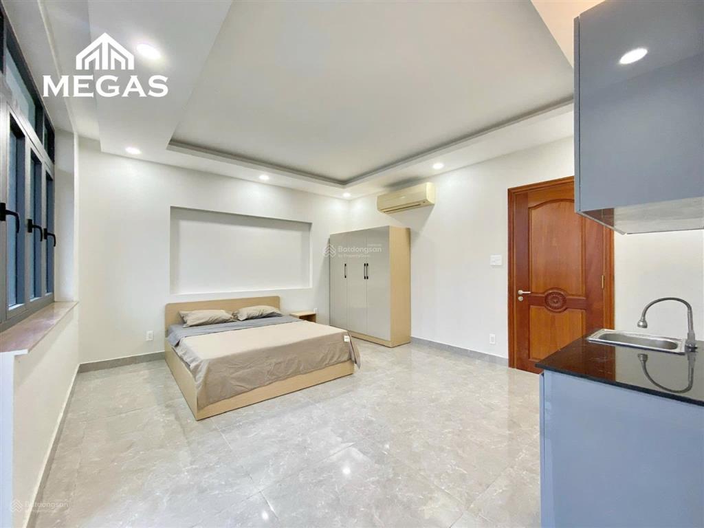 Studio 35m2 full nt  ban công siêu rộng tại q2