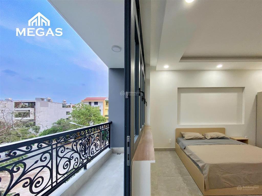 Studio 35m2 full nt  ban công siêu rộng tại q2