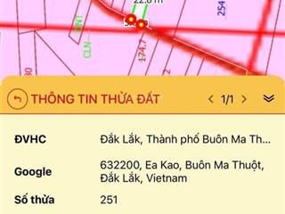 Bán đất eakao dak lak chính chủ