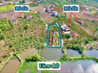 View hồ tự nhiên cư kuin sẵn thổ cư 400m2 giá hơn 2 tỷ chỉ còn 1ty799tr