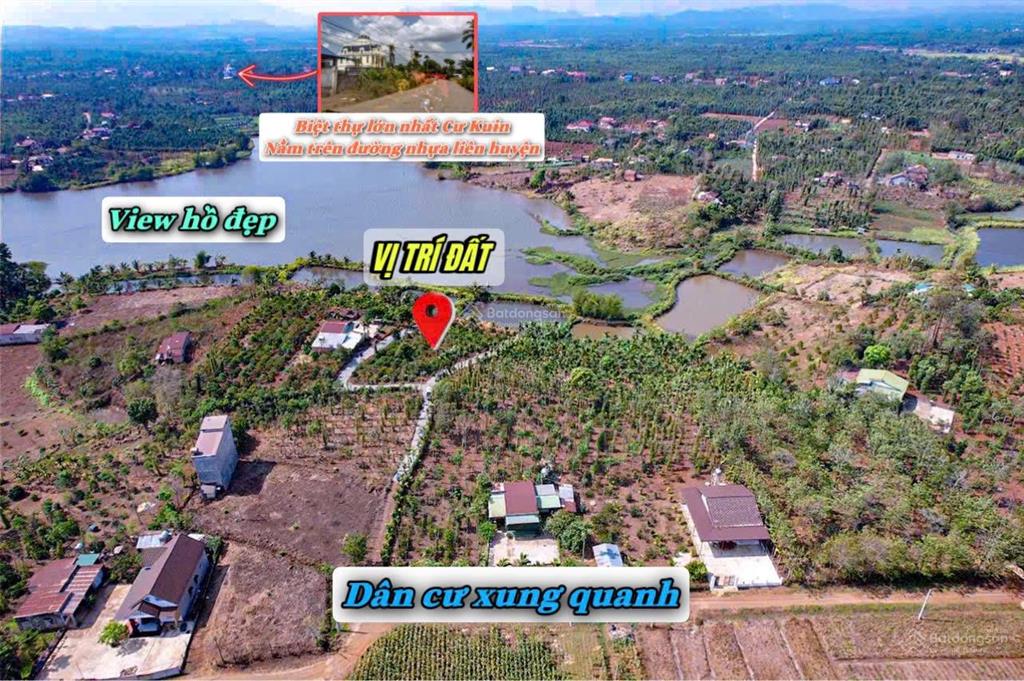 View hồ tự nhiên cư kuin sẵn thổ cư 400m2 giá hơn 2 tỷ chỉ còn 1 tỷ 799 triệu