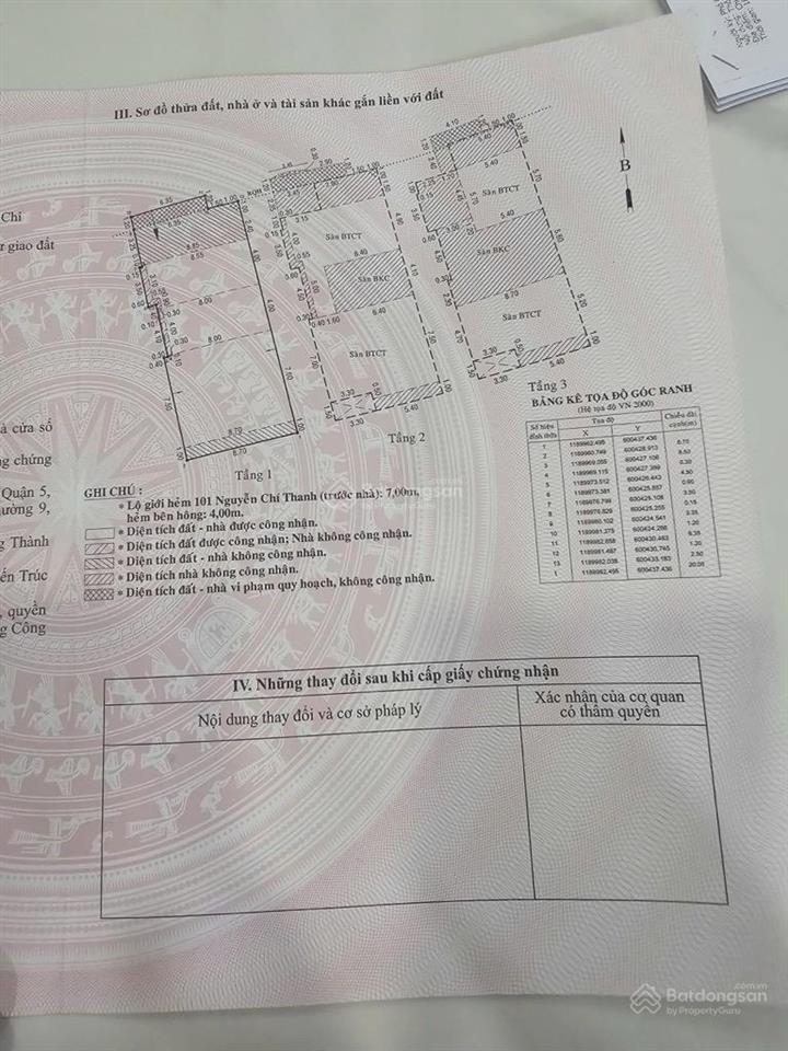 Giảm 1 tỷ. giá mới 34 tỷ khu biệt thự p9 q5 giáp q1, q10 3 tầng 135m2 ngang 9m nở hậu