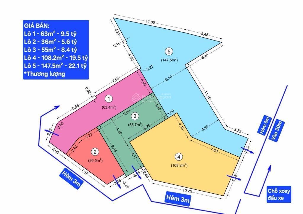 Bán gấp nhà mặt phố hoàng hoa thám, 60 tỷ, 407m2, mặt tiền 10m, pháp lý đầy đủ