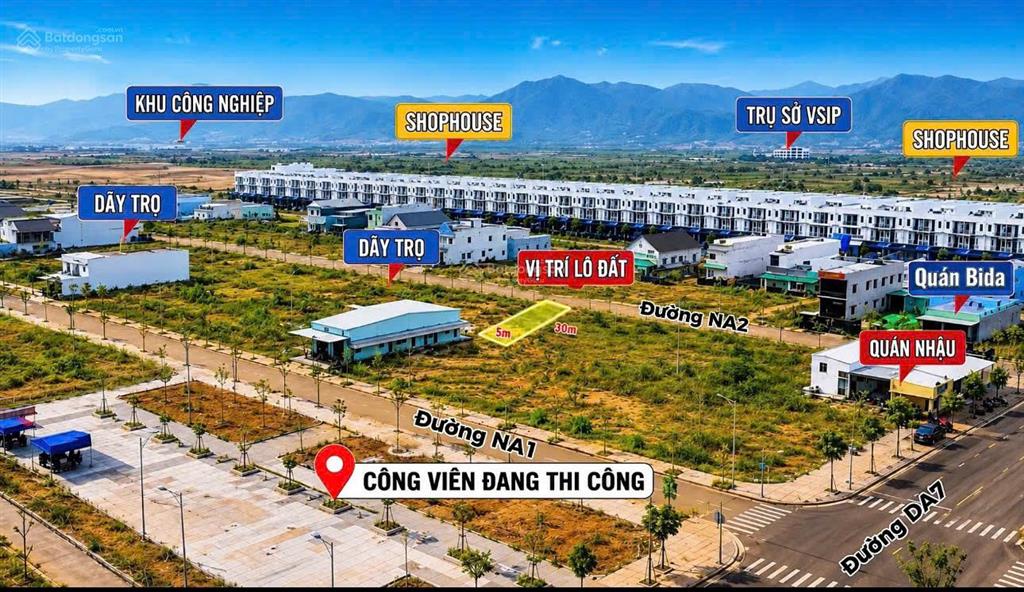 Bán đất nền dự án 150m2, 680 triệu tại becamex vsip bình định