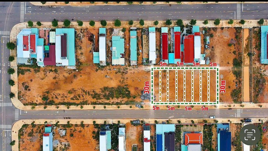 Bán đất nền dự án 150m2, 680 triệu tại becamex vsip bình định