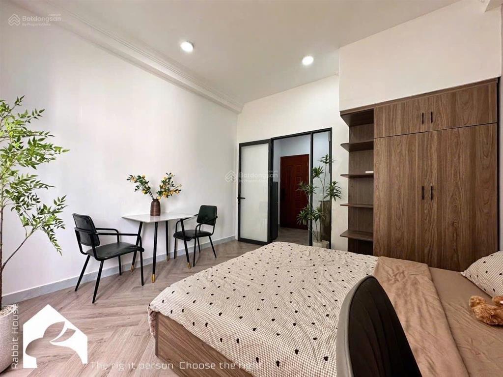 Phòng studio rộng rãi full nội thất sang trọng, rộng rãi, máy giặt riêng, gần mai chí thọ
