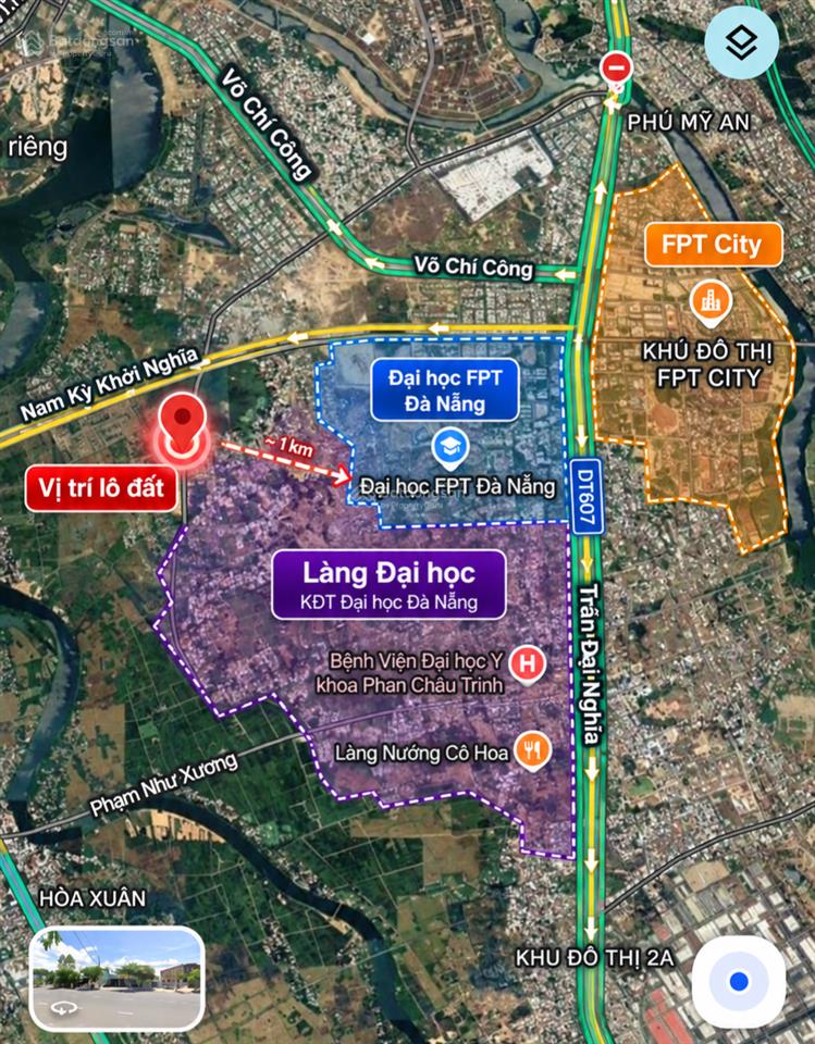 Mai đăng chơn đất 119.9m ngang 5m gần chợ xây chdv gần làng đại học mặt tiền 15m lề 5m