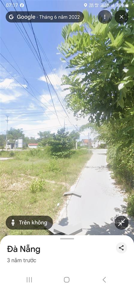 Bán lô gốc 90m, 2 mặt tiền rộng  kiệt oto sát đường  hòa quý  nhỉnh 2,7 tỷ.