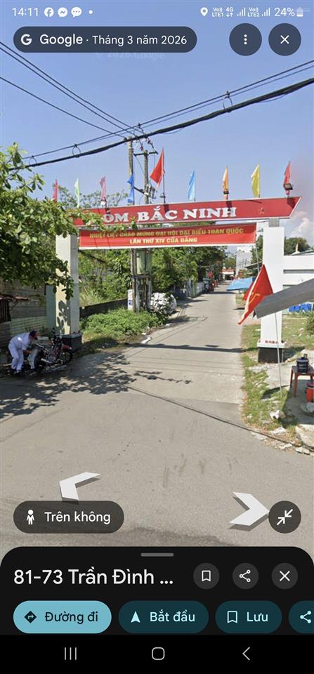 Bán nhà gác lửng kiệt oto trần đình tri giá chỉ 4,6 tỷ