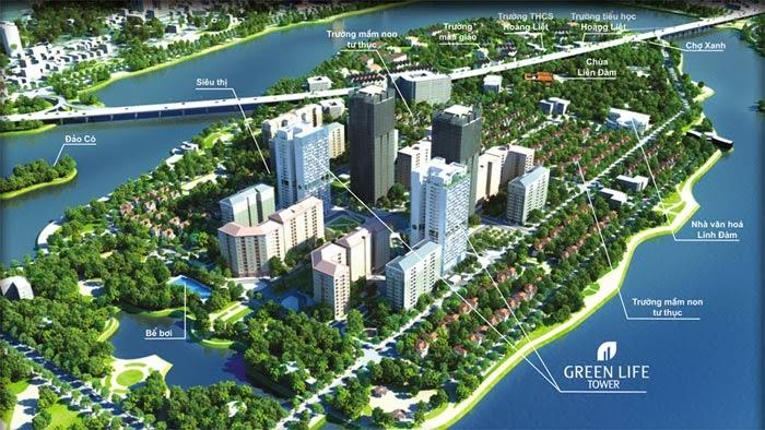 Bán căn hộ hoa hậu ban công đông nam của tòa vp6 linh đàm giá rẻ