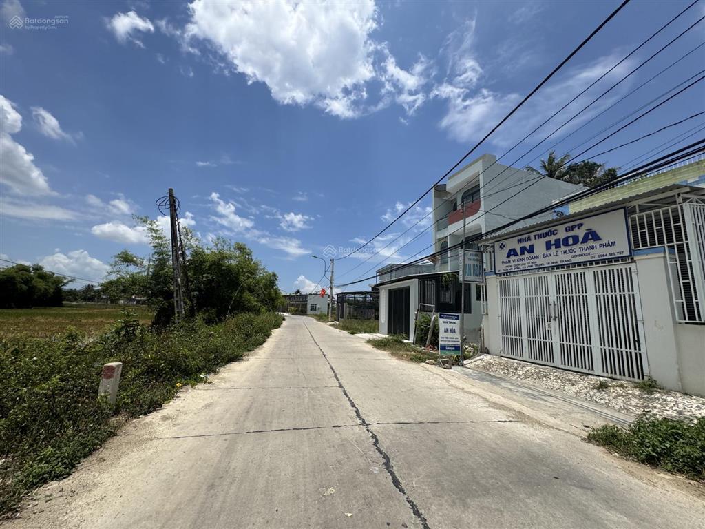 Bán gấp lô đất nền 2 mặt tiền đường lớn vĩnh trung phường tây nha trang chỉ 2 tỷ 4