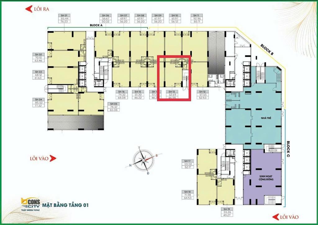 Bán nhanh shophouse green topaz tại bcons city diện tích 53m2 giá chỉ 3tỷ9 có sổ hồng riêng khi mua