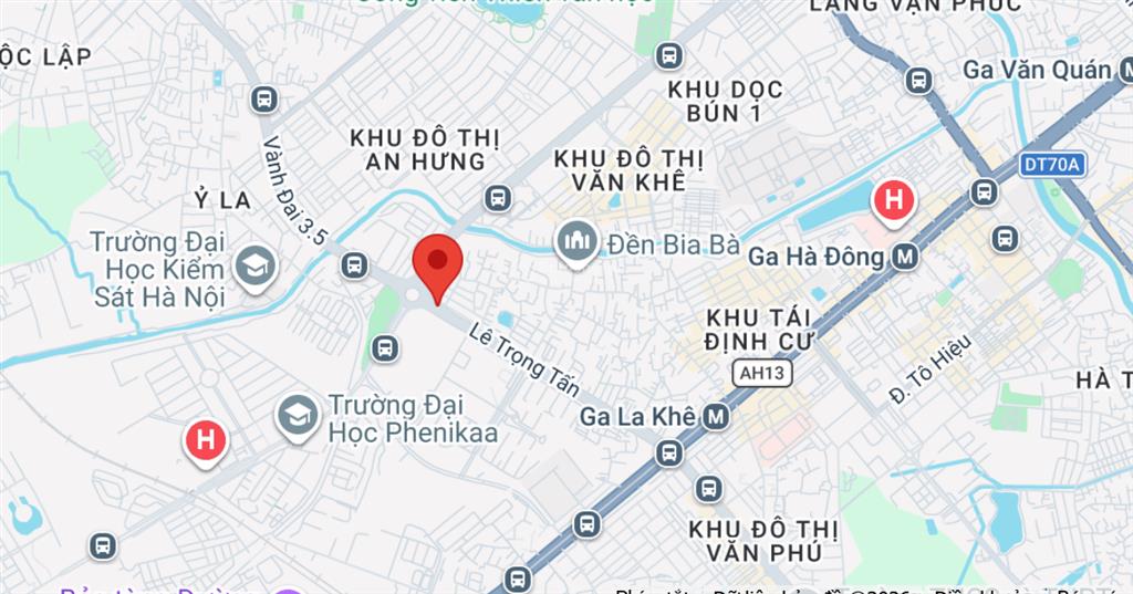 Chuyển nhượng đất xây tòa văn phòng 4984m2 tại lê trọng tấn, hoài đức
