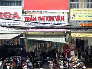 Cho thuê mặt bằng 70 lê minh xuân tại chợ tân bình dt 4x18.5m