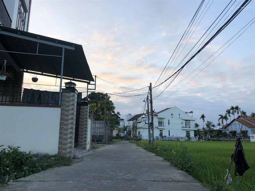 Bán đất khu vực tập trung nhiều villa, khách sạn tại hội an  cách chợ bà lê chỉ 500m (ms525)
