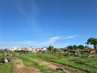 Bán lô đất mặt tiền view sông và view làng rau trà quế cực hiếm tại hội an  diện tích 100m cực đẹp